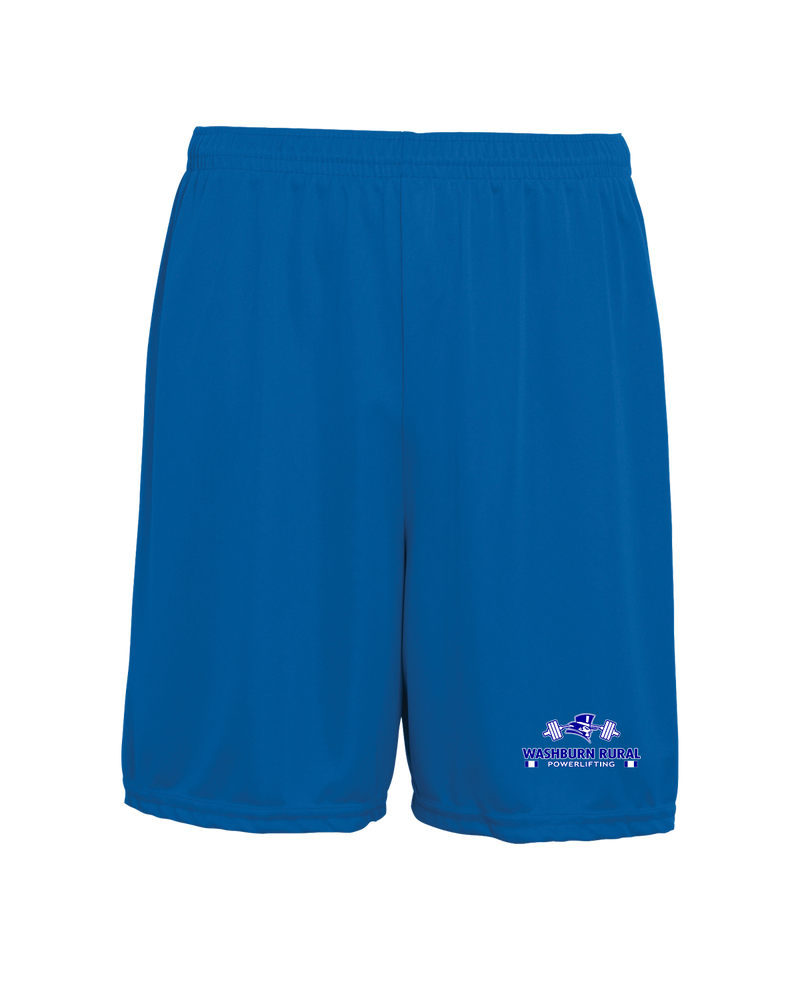 Washburn Rural HS Powerlifting Stacked - 7 inch Training Shorts