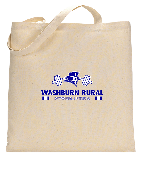 Washburn Rural HS Powerlifting Stacked - Tote Bag