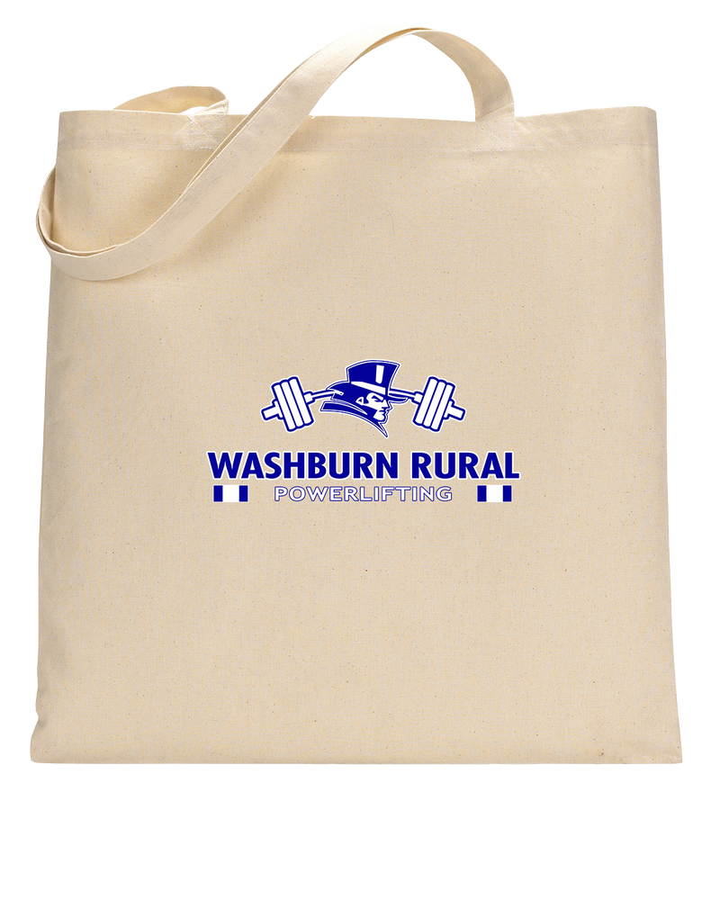 Washburn Rural HS Powerlifting Stacked - Tote Bag