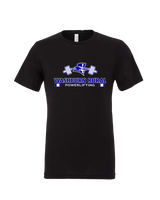 Washburn Rural HS Powerlifting Stacked - Mens Tri Blend Shirt