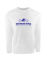 Washburn Rural HS Powerlifting Stacked - Crewneck Sweatshirt