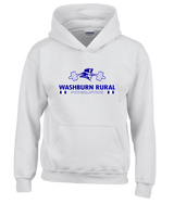 Washburn Rural HS Powerlifting Stacked - Cotton Hoodie