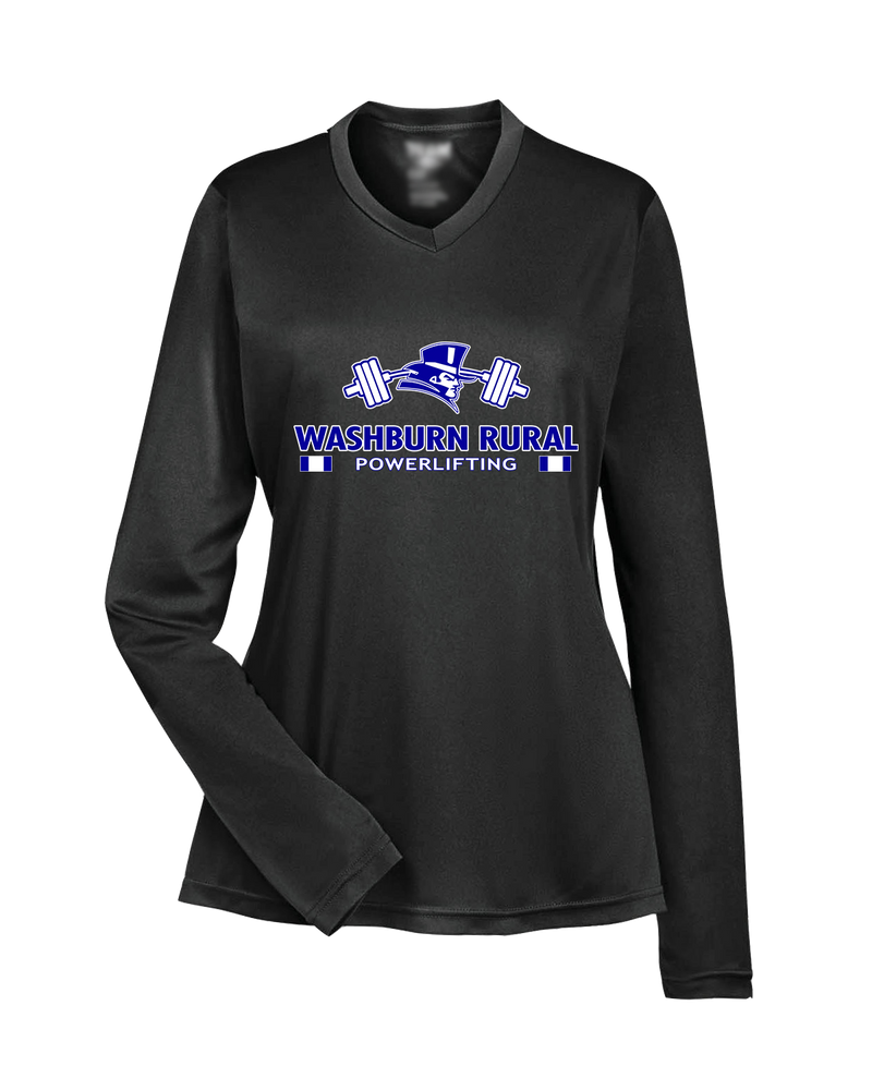 Washburn Rural HS Powerlifting Stacked - Womens Performance Long Sleeve