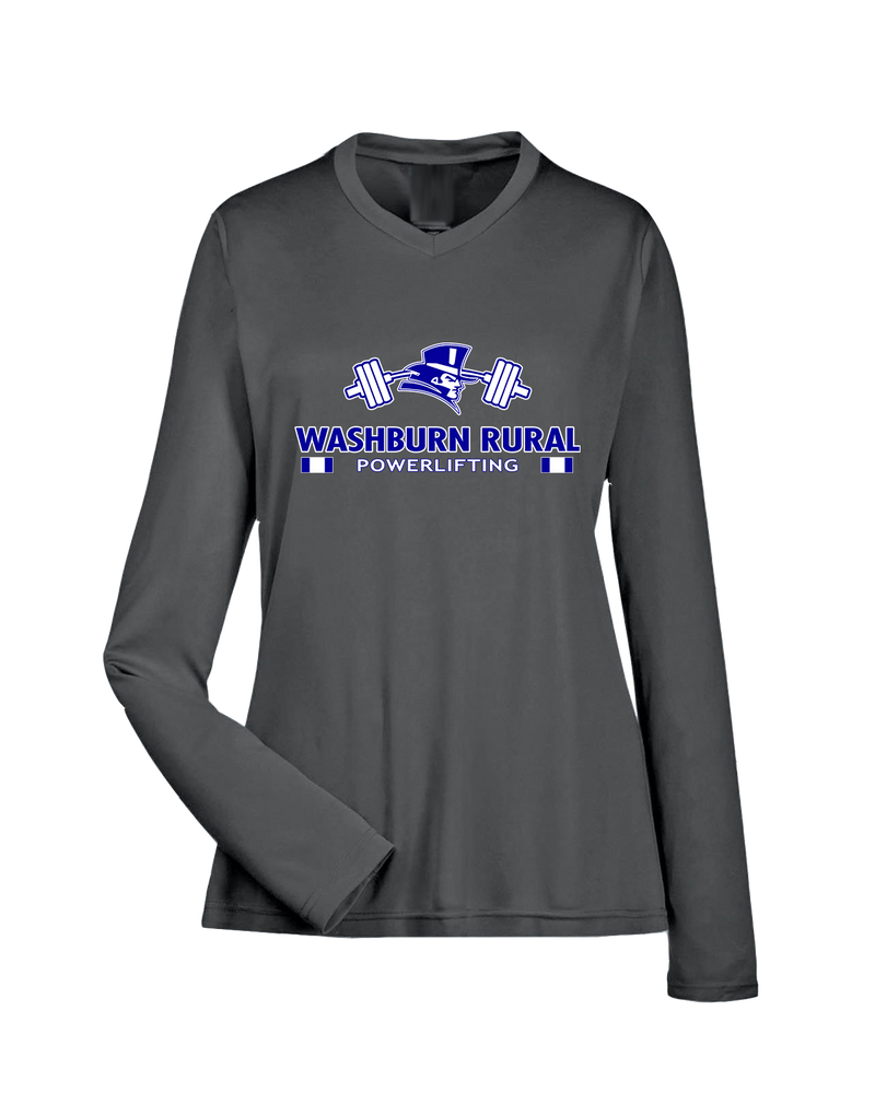 Washburn Rural HS Powerlifting Stacked - Womens Performance Long Sleeve