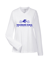 Washburn Rural HS Powerlifting Stacked - Womens Performance Long Sleeve