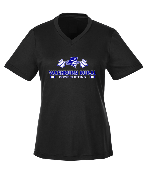 Washburn Rural HS Powerlifting Stacked - Womens Performance Shirt