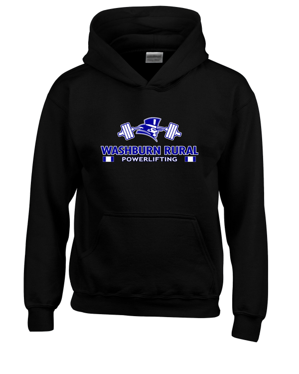 Washburn Rural HS Powerlifting Stacked - Youth Hoodie