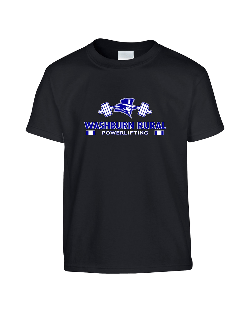 Washburn Rural HS Powerlifting Stacked - Youth T-Shirt