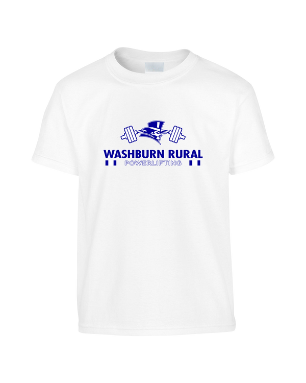 Washburn Rural HS Powerlifting Stacked - Youth T-Shirt