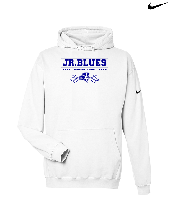 Washburn Rural HS Powerlifting Border - Nike Club Fleece Hoodie