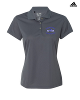 Washburn Rural HS Powerlifting Curve - Adidas Womens Polo