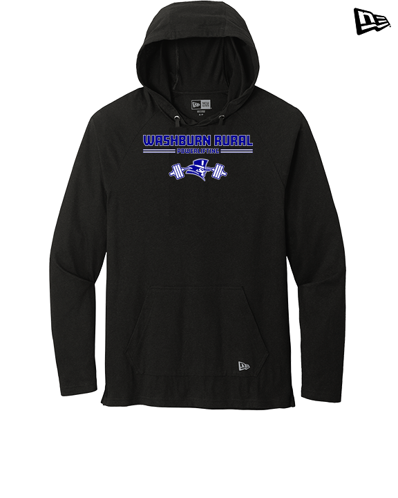 Washburn Rural HS Powerlifting Keen - New Era Tri-Blend Hoodie