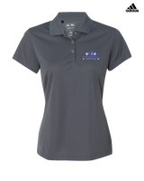 Washburn Rural HS Powerlifting Stacked - Adidas Womens Polo