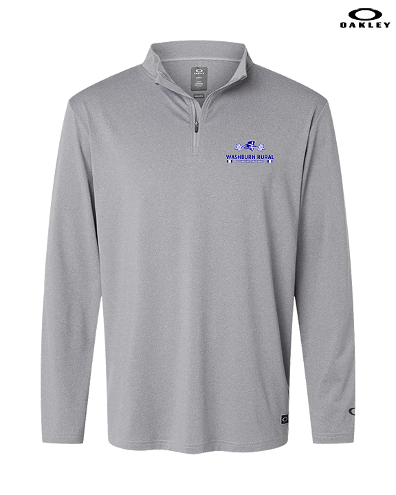Washburn Rural HS Powerlifting Stacked - Mens Oakley Quarter Zip
