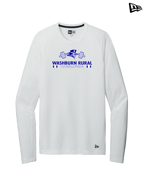Washburn Rural HS Powerlifting Stacked - New Era Performance Long Sleeve