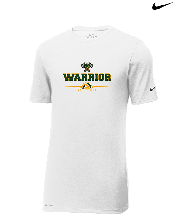 Waubonsie Valley HS Boys Volleyball Half Vball - Mens Nike Cotton Poly Tee