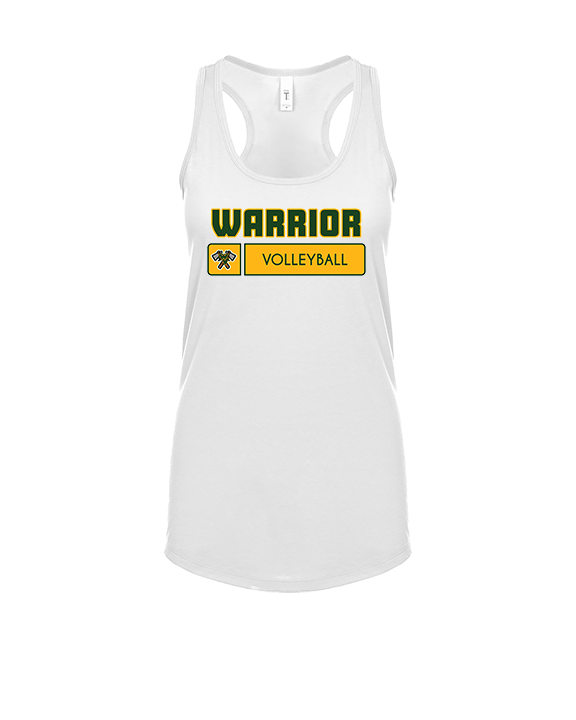 Waubonsie Valley HS Boys Volleyball Pennant - Womens Tank Top