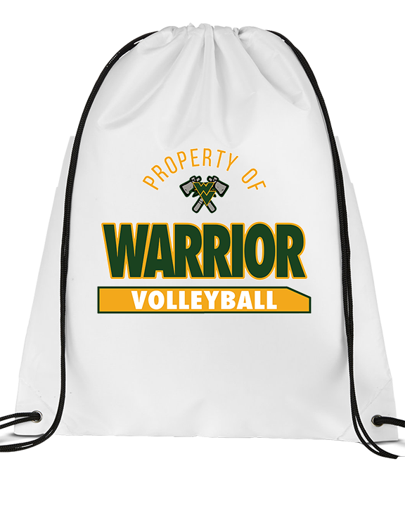 Waubonsie Valley HS Boys Volleyball Property - Drawstring Bag