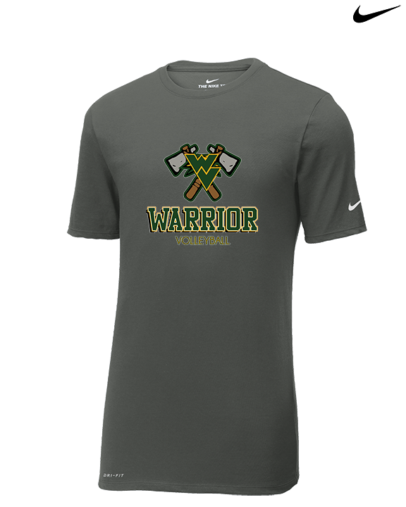 Waubonsie Valley HS Boys Volleyball Shadow - Mens Nike Cotton Poly Tee