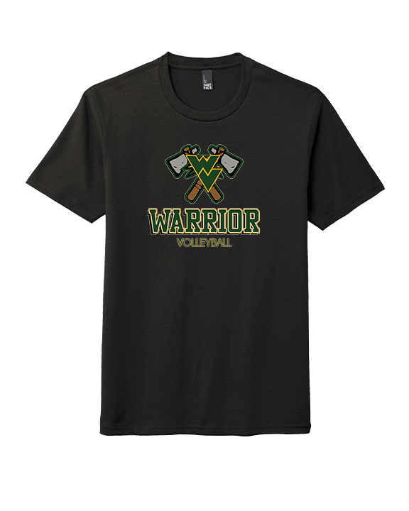 Waubonsie Valley HS Boys Volleyball Shadow - Tri-Blend Shirt