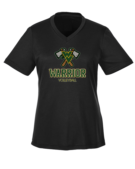 Waubonsie Valley HS Boys Volleyball Shadow - Womens Performance Shirt