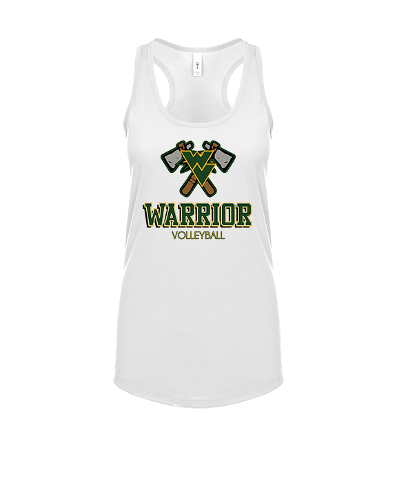 Waubonsie Valley HS Boys Volleyball Shadow - Womens Tank Top