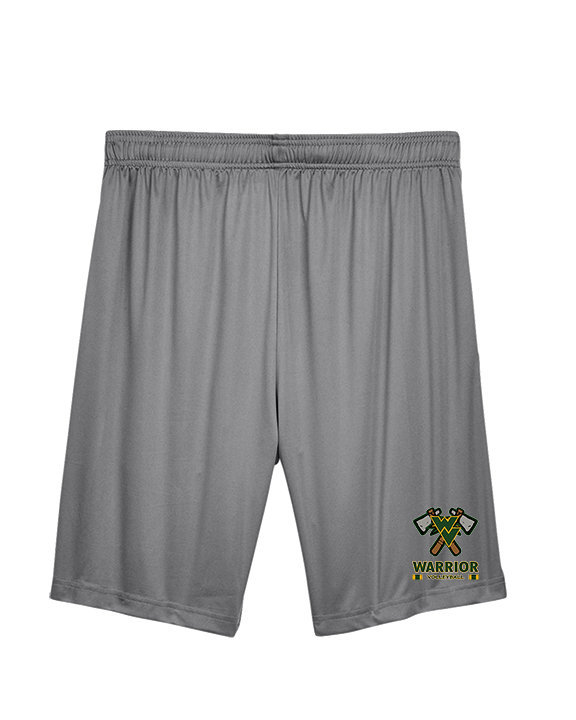 Waubonsie Valley HS Boys Volleyball Stacked - Mens Training Shorts with Pockets