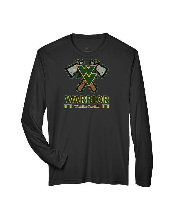 Waubonsie Valley HS Boys Volleyball Stacked - Performance Longsleeve