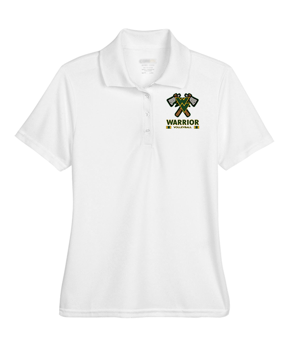 Waubonsie Valley HS Boys Volleyball Stacked - Womens Polo