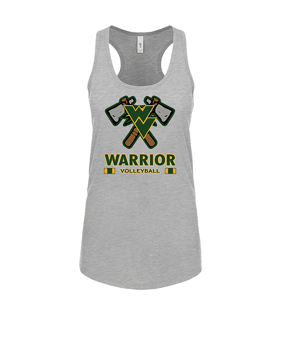 Waubonsie Valley HS Boys Volleyball Stacked - Womens Tank Top