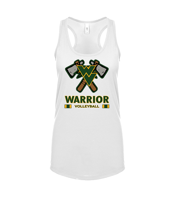 Waubonsie Valley HS Boys Volleyball Stacked - Womens Tank Top