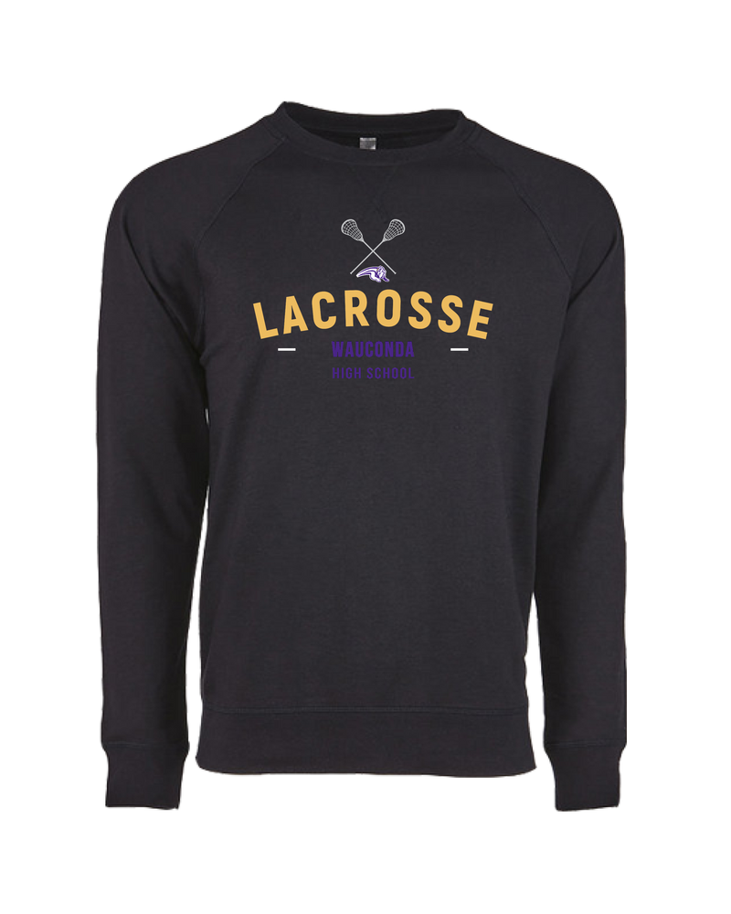 Wauconda HS Lacrosse - Crewneck Sweatshirt