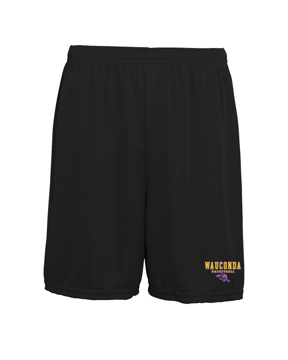 Wauconda HS Girls Basketball Block - Mens 7inch Training Shorts