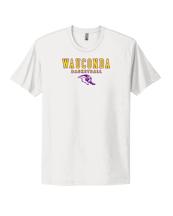 Wauconda HS Girls Basketball Block - Mens Select Cotton T-Shirt