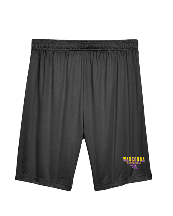 Wauconda HS Girls Basketball Block - Mens Training Shorts with Pockets