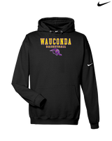 Wauconda HS Girls Basketball Block - Nike Club Fleece Hoodie