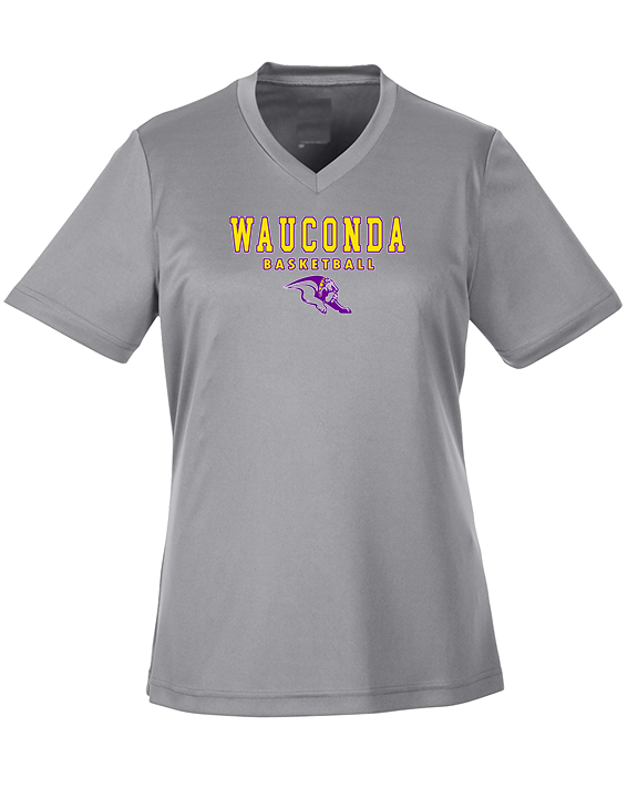 Wauconda HS Girls Basketball Block - Womens Performance Shirt