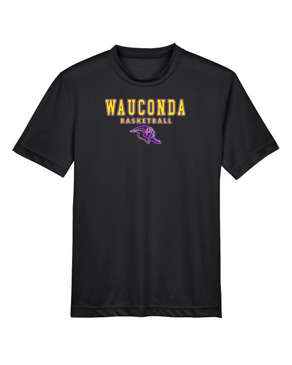Wauconda HS Girls Basketball Block - Youth Performance Shirt