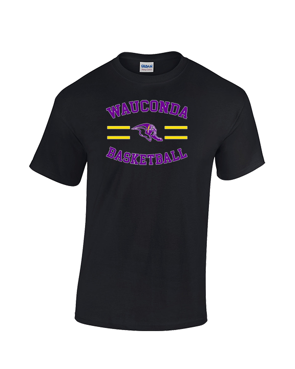 Wauconda HS Girls Basketball Curve - Cotton T-Shirt