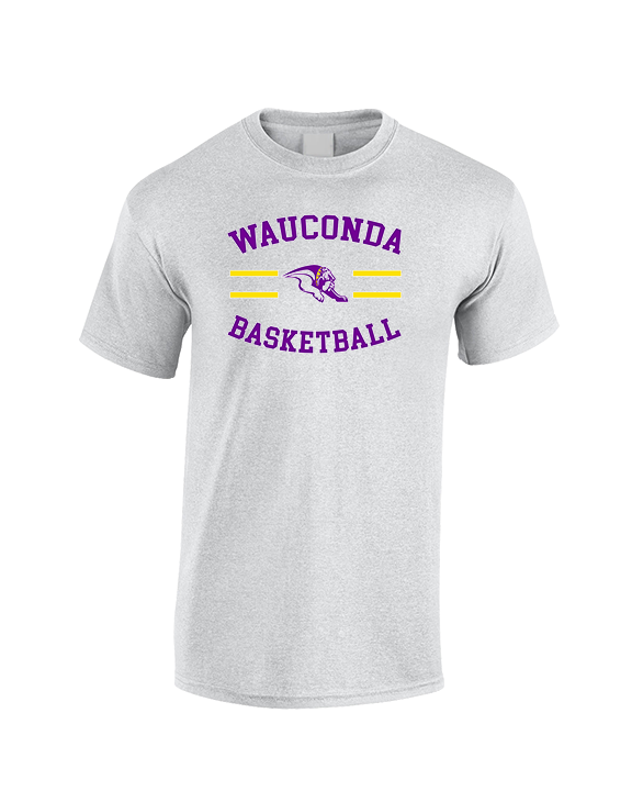 Wauconda HS Girls Basketball Curve - Cotton T-Shirt