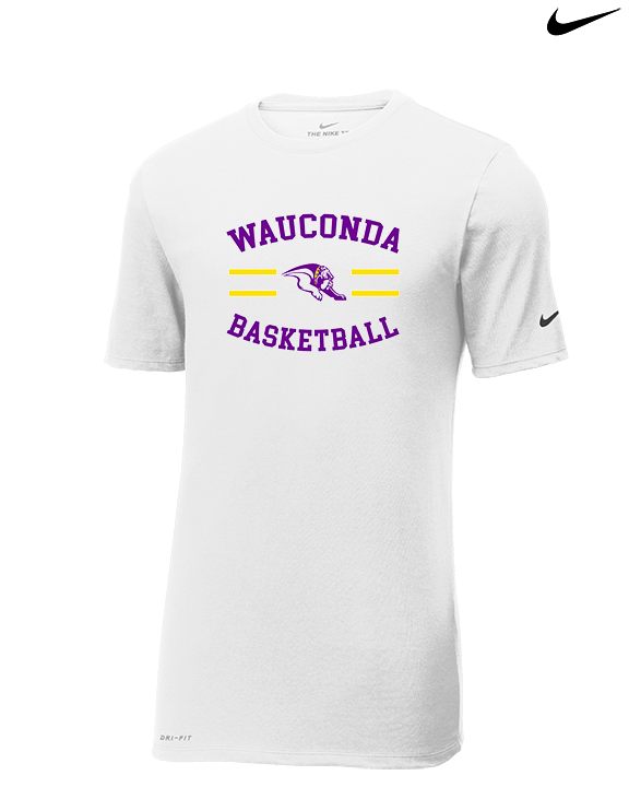 Wauconda HS Girls Basketball Curve - Mens Nike Cotton Poly Tee
