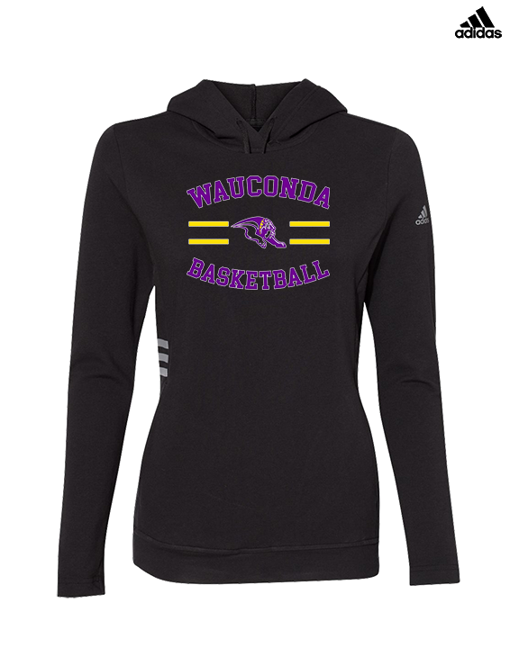 Wauconda HS Girls Basketball Curve - Womens Adidas Hoodie