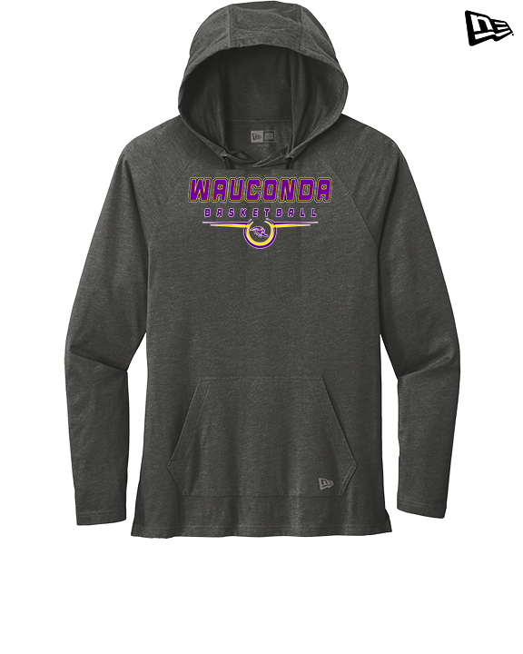 Wauconda HS Girls Basketball Design - New Era Tri-Blend Hoodie