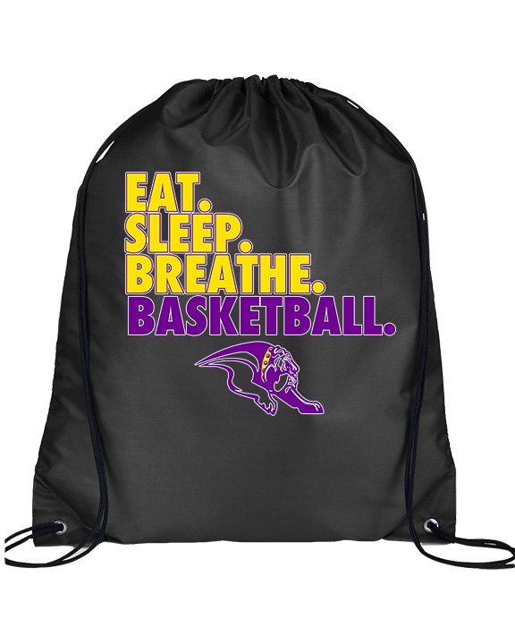 Wauconda HS Girls Basketball Eat Sleep - Drawstring Bag