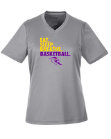 Wauconda HS Girls Basketball Eat Sleep - Womens Performance Shirt