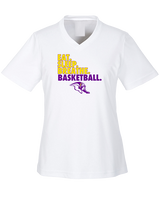 Wauconda HS Girls Basketball Eat Sleep - Womens Performance Shirt