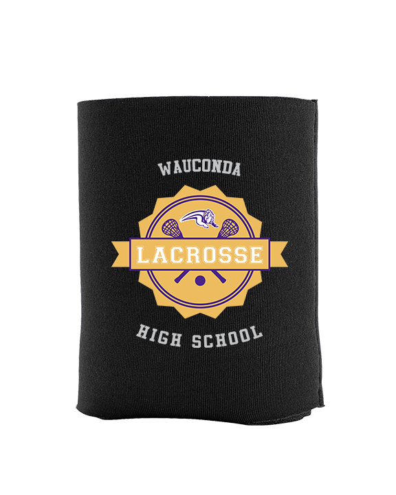 Wauconda HS Lacrosse Badge - Koozie