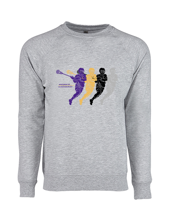 Wauconda HS Lacrosse Fastbreak - Crewneck Sweatshirt