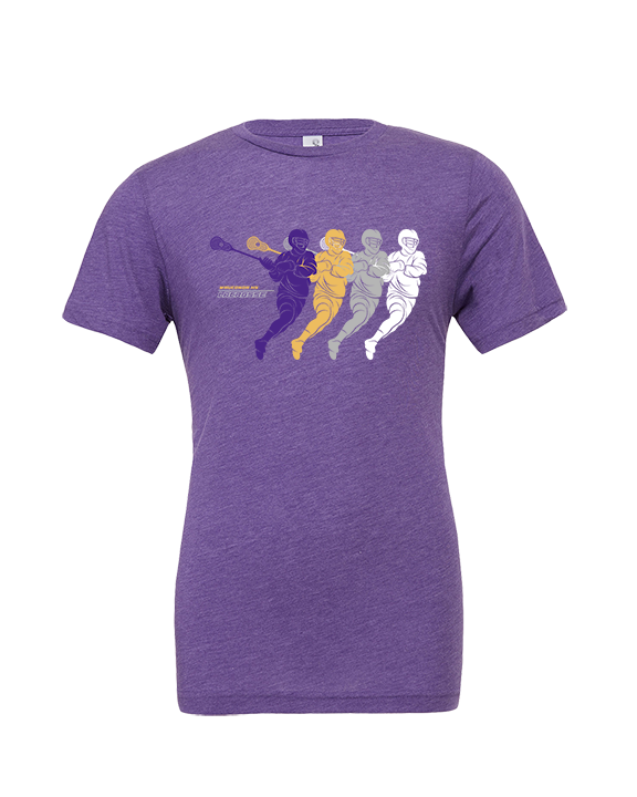 Wauconda HS Lacrosse Fastbreak - Tri-Blend Shirt
