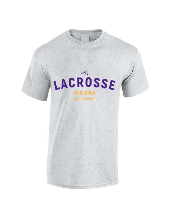Wauconda HS Lacrosse Short Sticks - Cotton T-Shirt